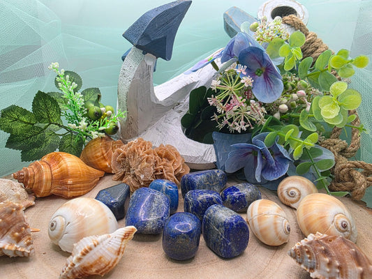 Lapislazzuli pietra naturale burattata 2