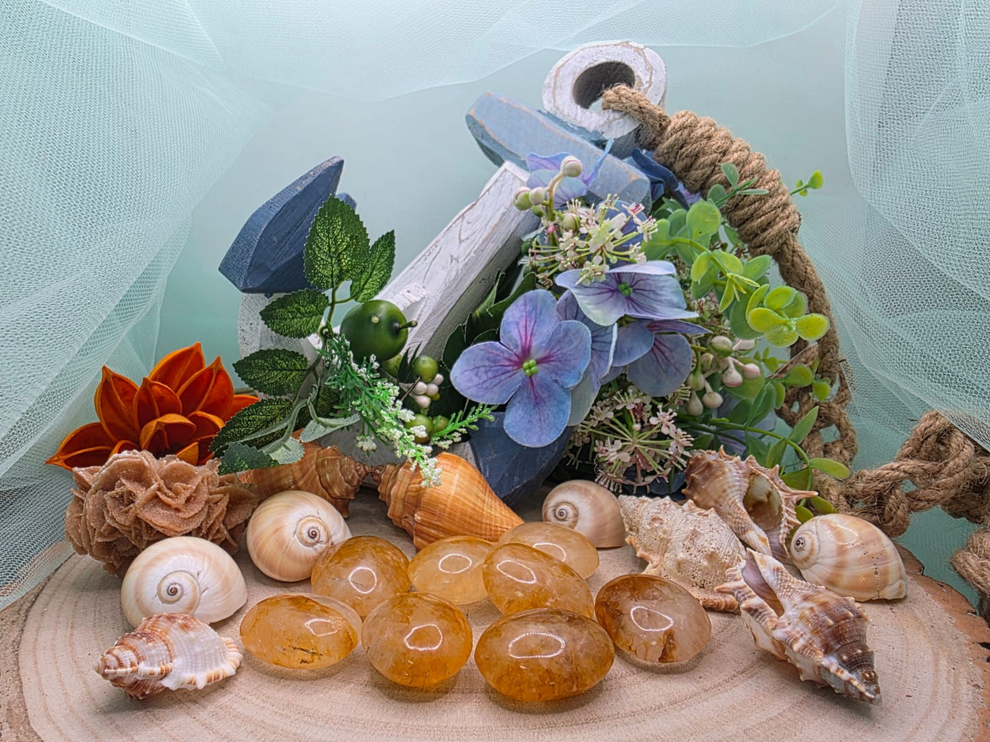 Quarzo Ematoide pietra naturale burattata