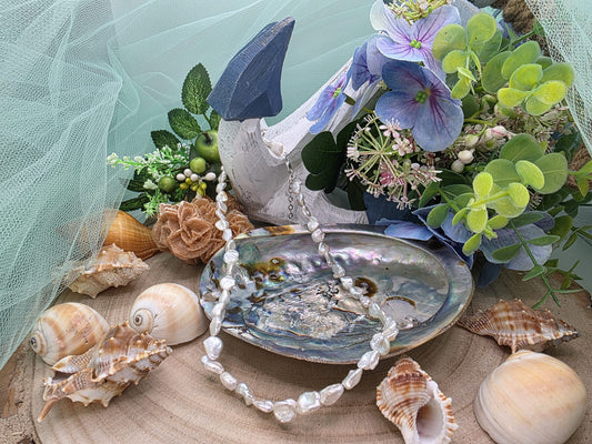 Collana Perle naturali irregolari