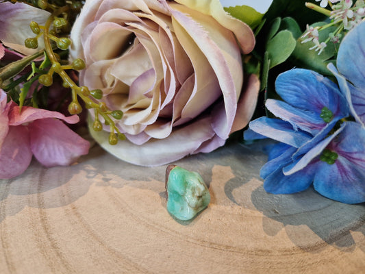 Crisoprasio pietra naturale burattata