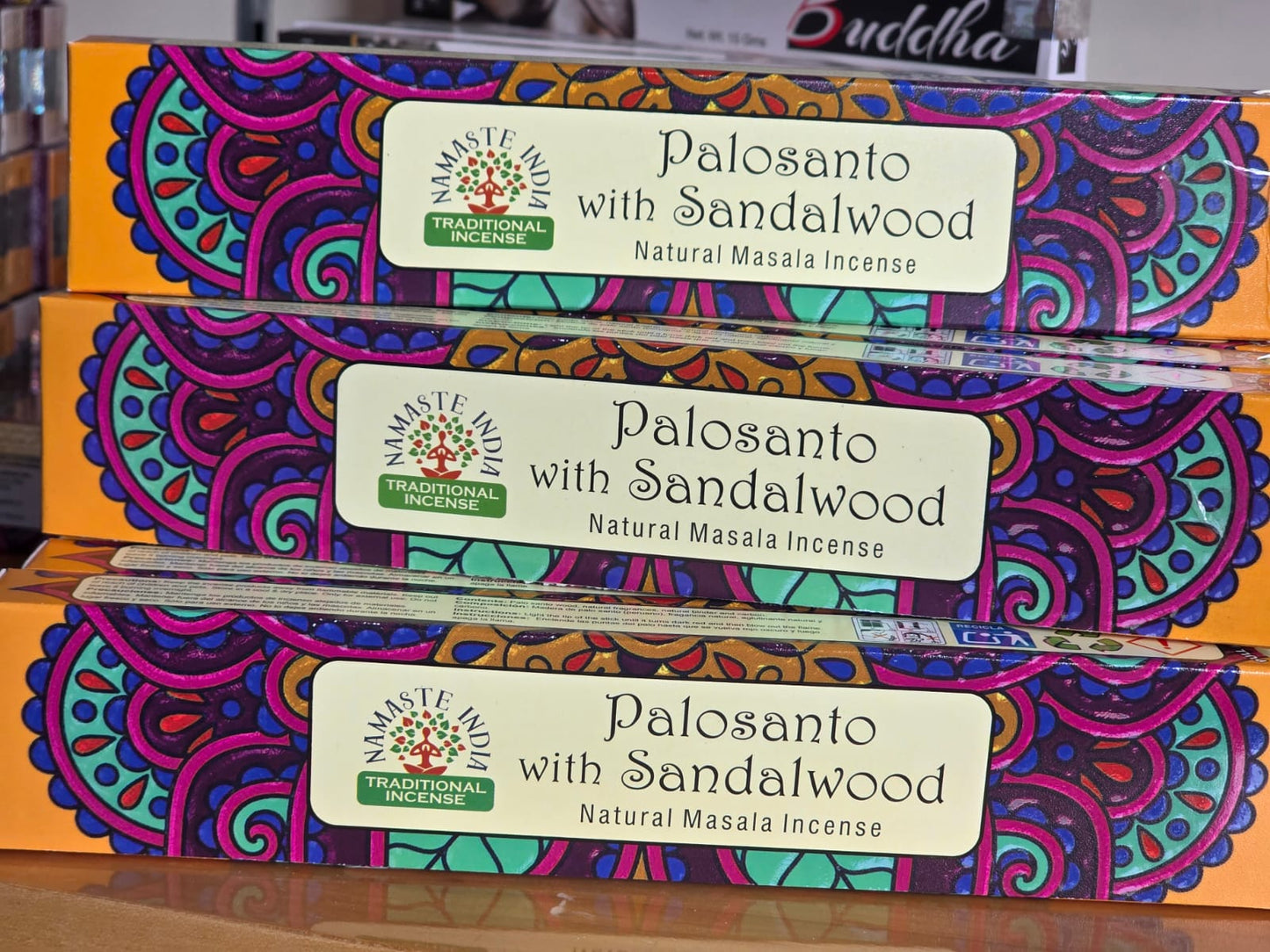 Incenso Namasté Palo Santo e Sandalo