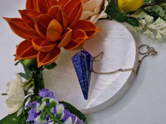 Pendolino lapislazuli pietra naturale