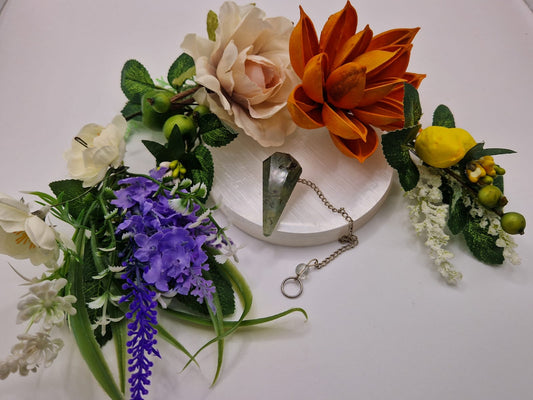 Pendolino prehnite pietra naturale