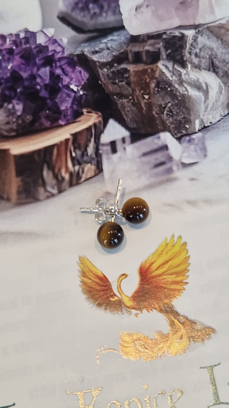 Orecchini perno 6 mm