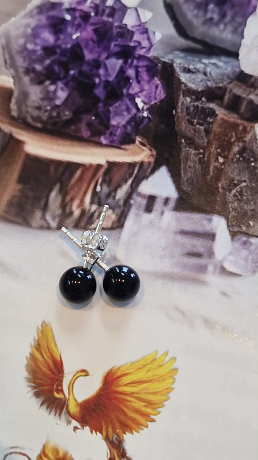 Orecchini perno 6 mm