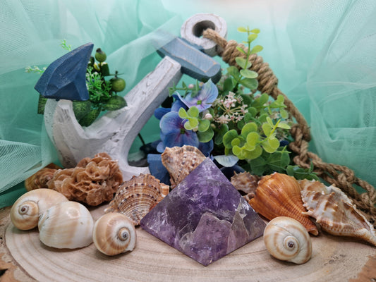 Piramide Ametista pietra naturale