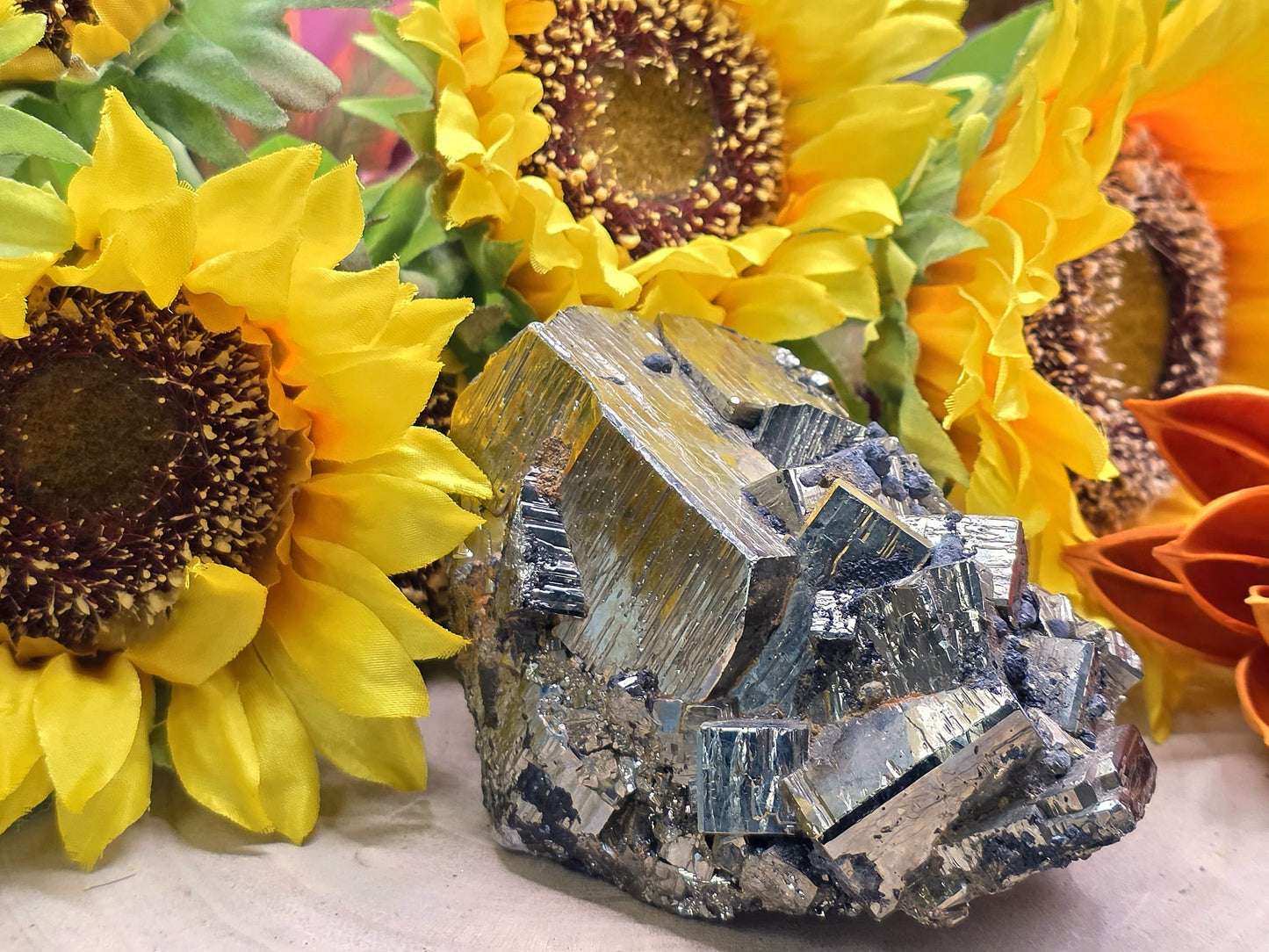 pirite grezza naturale