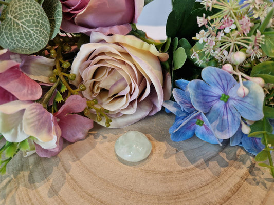 Prehnite pietra naturale burattata