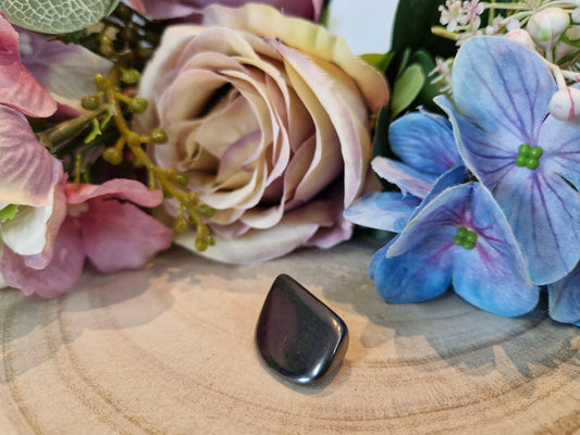 Shungite pietra naturale burattata