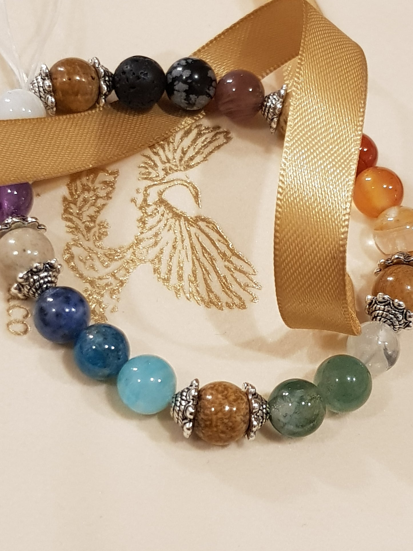 Bracciale 7 chakra pietre naturali