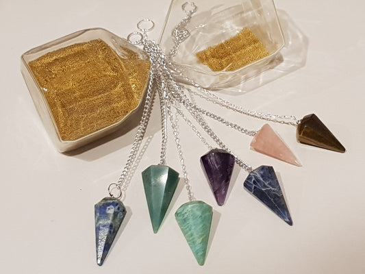 Pendolino quarzo rosa pietra naturale