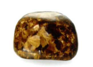 Bronzite pietra naturale burattata