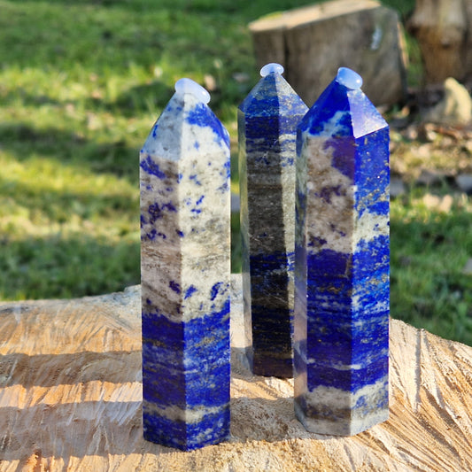 Torre lapislazuli  8/10 cm pietra naturale