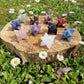 Merkaba 4 cm avventurina pietra naturale