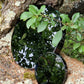 Specchio di ossidiana nera 18 cm