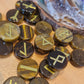 Rune celtiche in pietra naturale