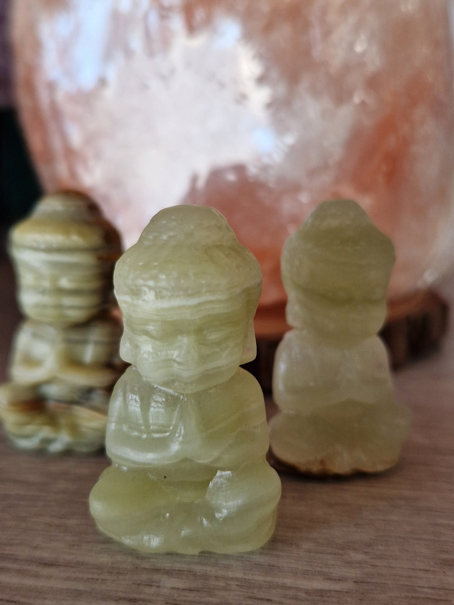 Statua Mini buddha onice pietra naturale