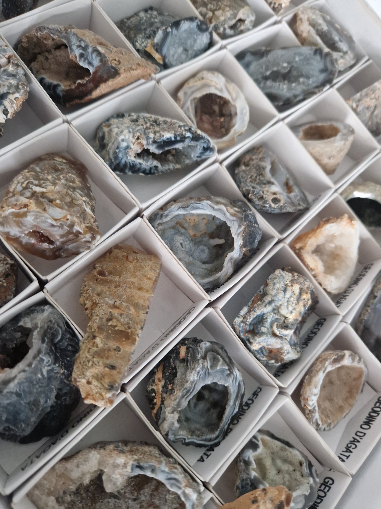 Agata mini geode pietra naturale