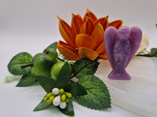 Angelo Lepidolite 4 cm pietra naturale