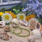 Bracciale 4mm Olivina naturale