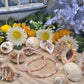 Bracciale 4mm Opale rosa naturale