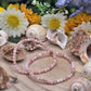 Bracciale 4mm Opale rosa naturale 2