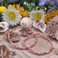 Bracciale 4mm Rodocrosite naturale 2