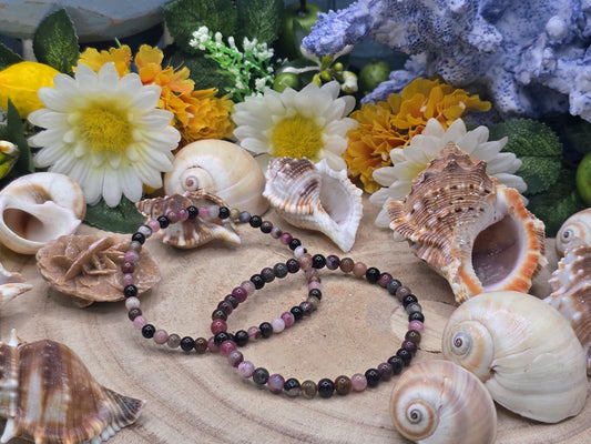Bracciale 4mm in varietà di Tormalina naturale 2