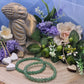 Bracciale 6mm avventurina verde pietra naturale