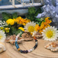 Bracciale 7 Chakra e Apatite blu naturale