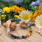 Bracciale 7 Chakra e Quarzo ialino naturale