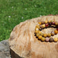 Bracciale 8 mm mookaite pietra naturale
