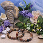 Bracciale 8mm diaspro oceano pietra naturale