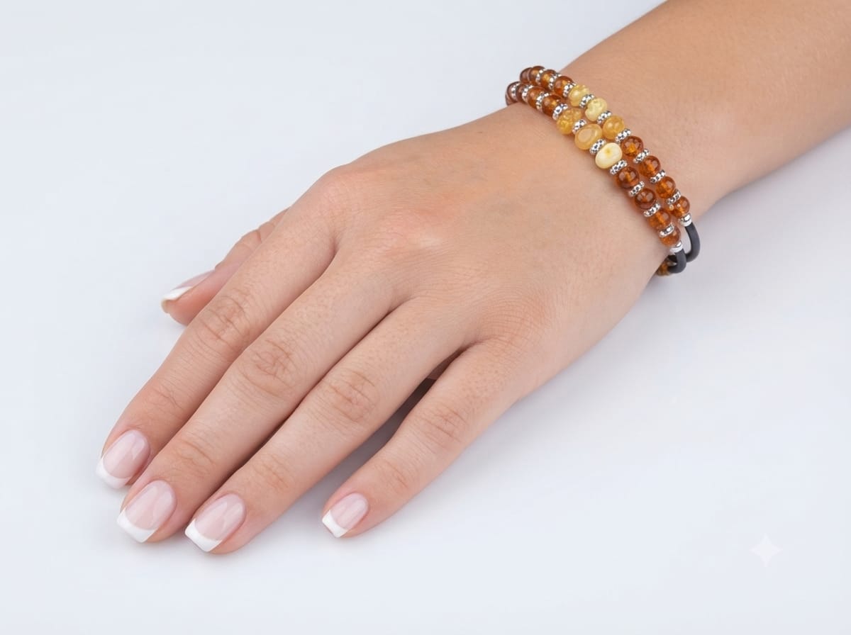Bracciale Ambra naturale