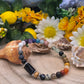Bracciale  Chakra e tormalina nera naturale