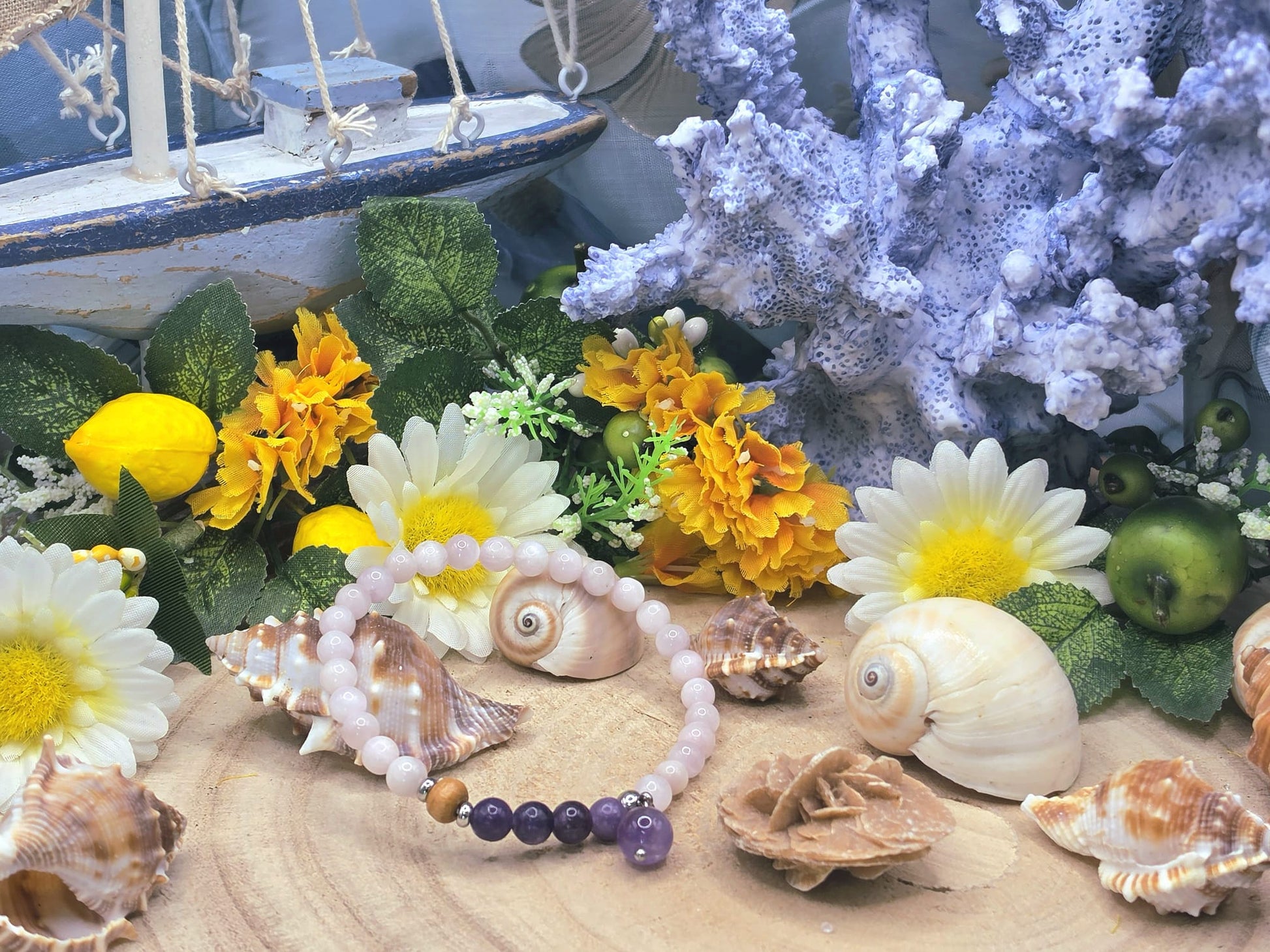 Bracciale Kunzite pietra naturale