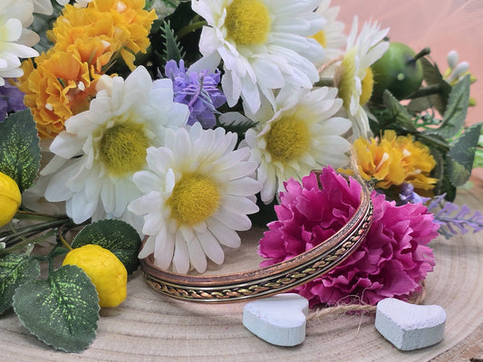 bracciale in rame regolabile