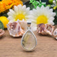 Ciondolo Quarzo rutilato naturale su argento