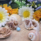 Ciondolo tondo Larimar naturale su argento 2