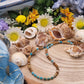 Collana Turchese e pietra paesina naturali