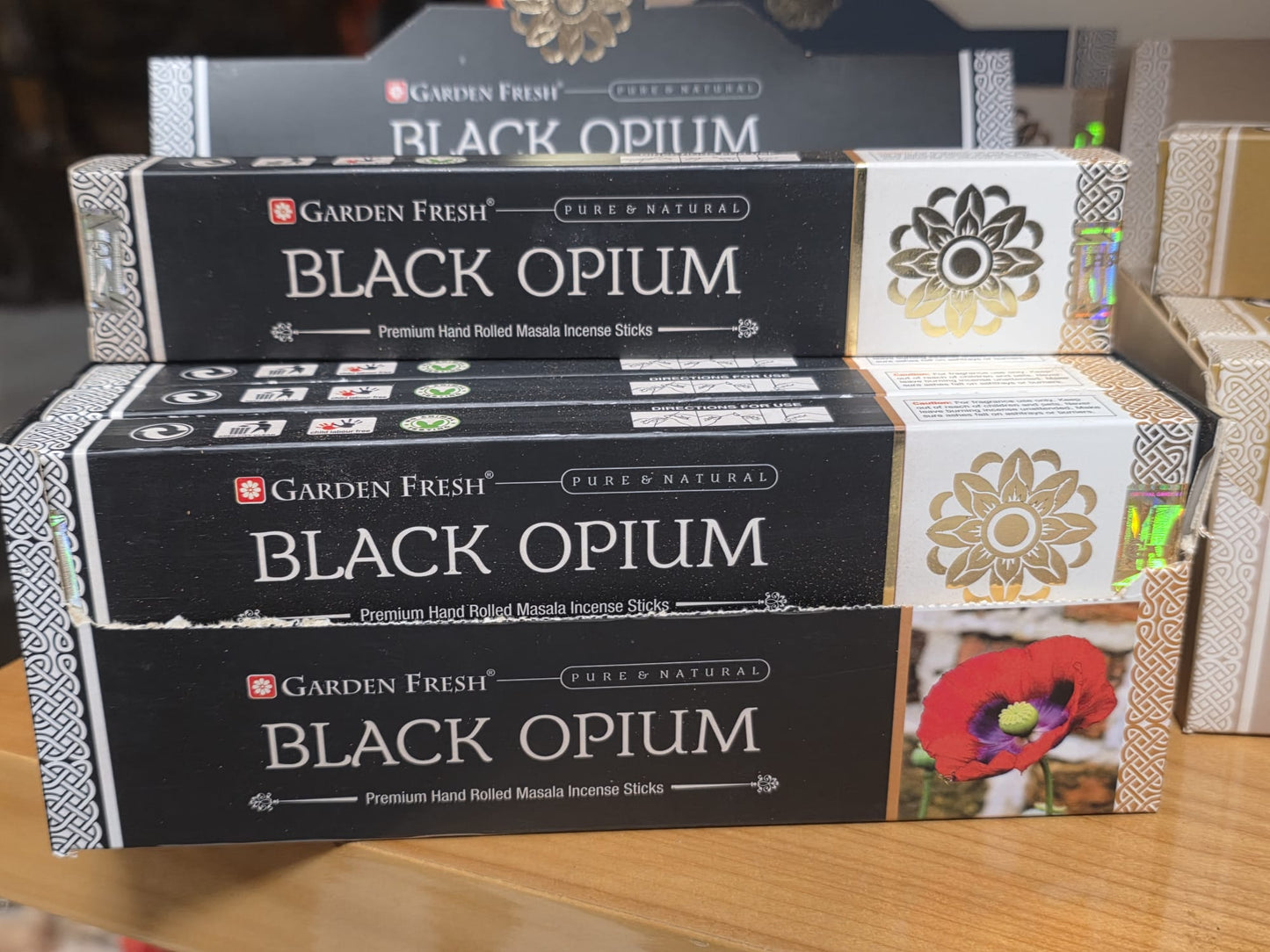 Incenso Black Opium, Graden Fresh