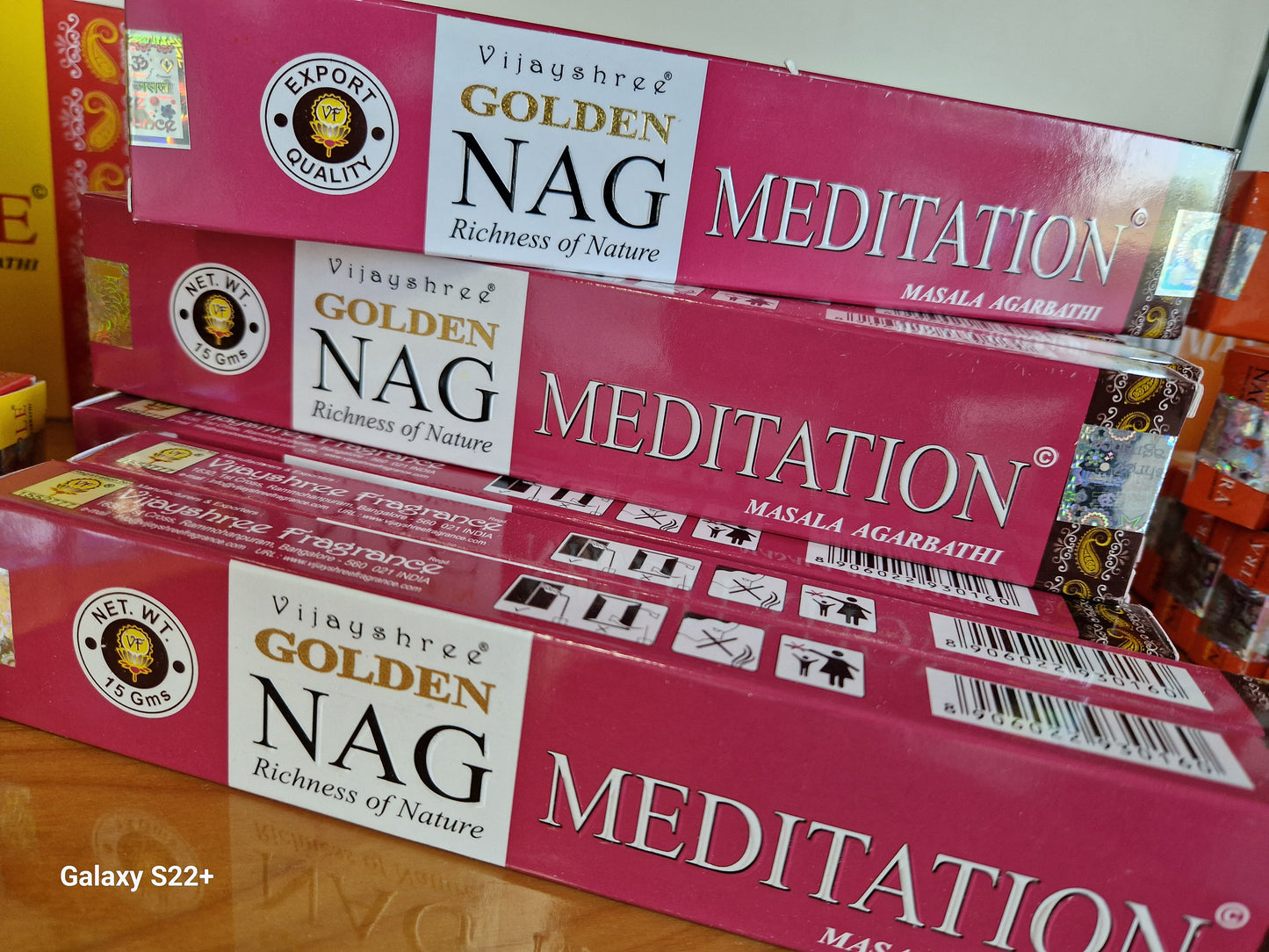 Incenso Golden Nag Meditation