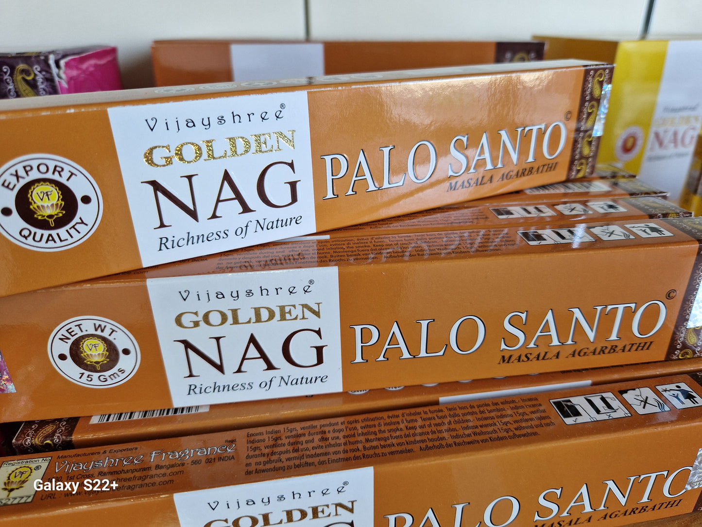 Incenso Nag Palo Santo