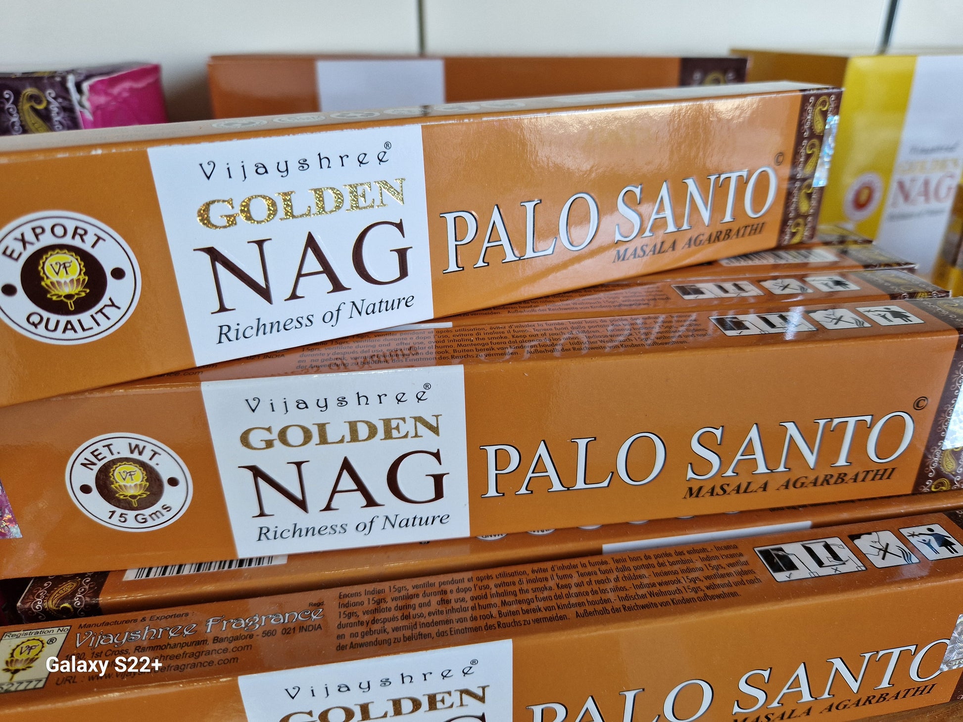 Incenso Nag Palo Santo