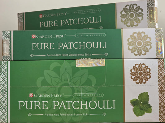 Incenso Pure Patchouli Garden Fresh
