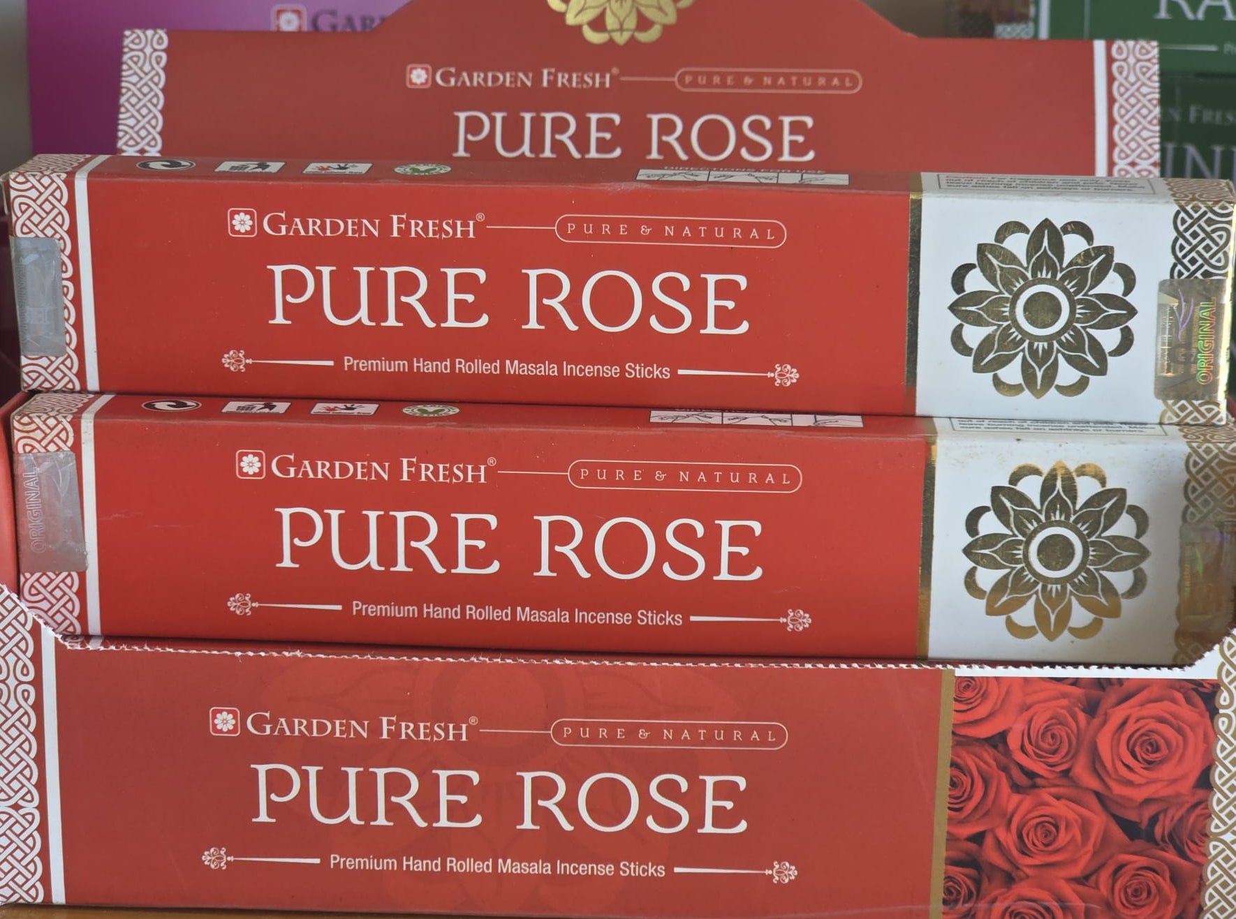 Incenso Pure Rose Garden Fresh