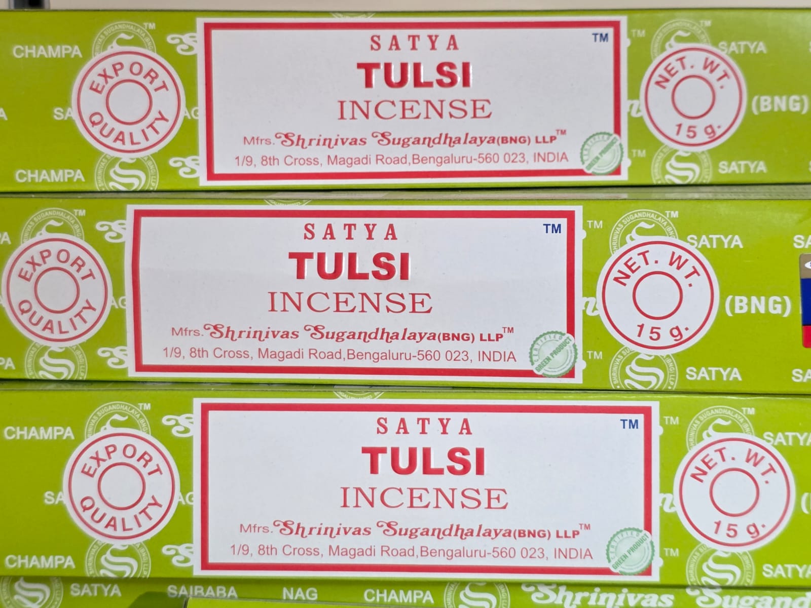 Incenso Satya Tulsi