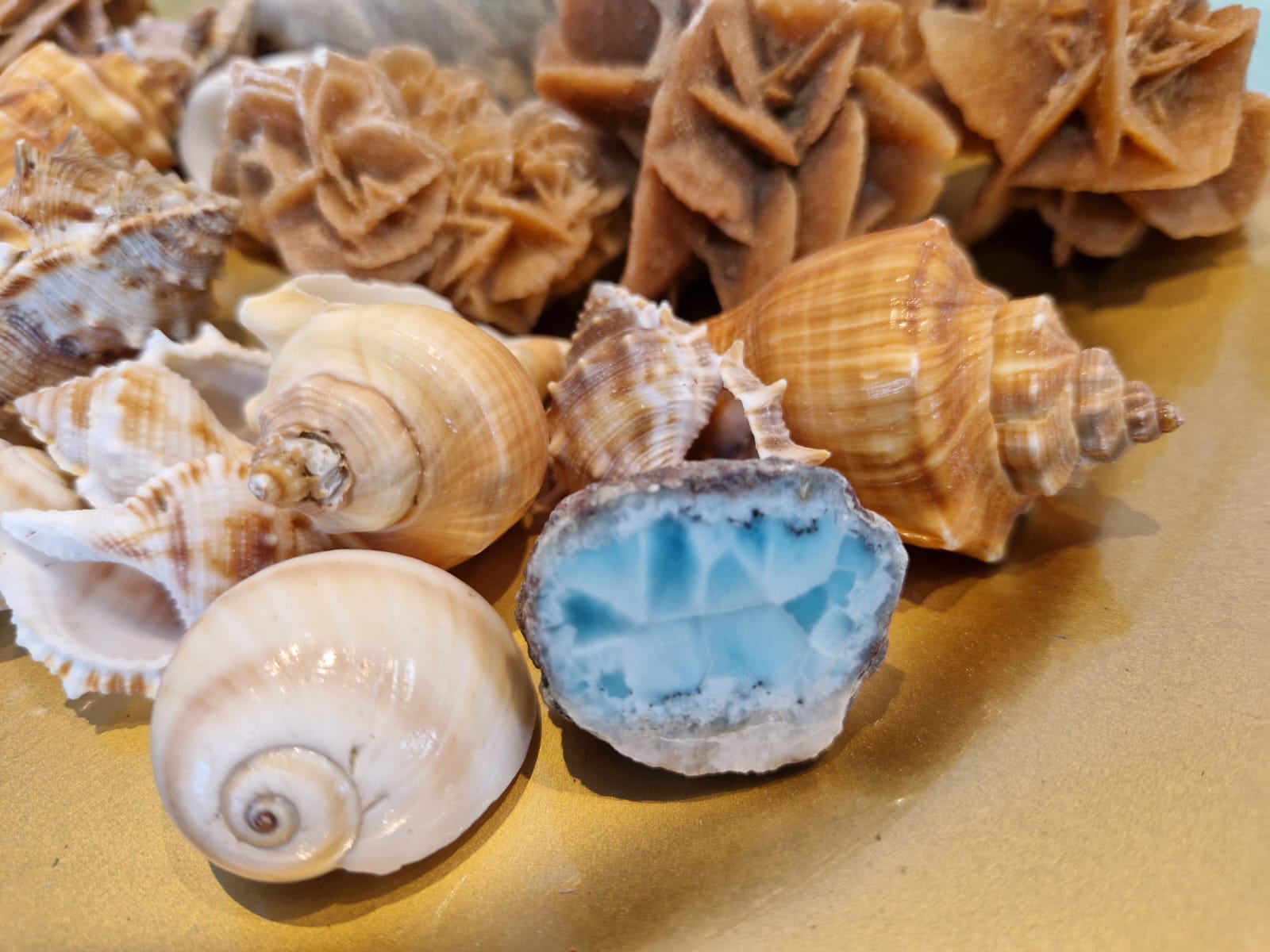 Larimar levigato pietra naturale 8