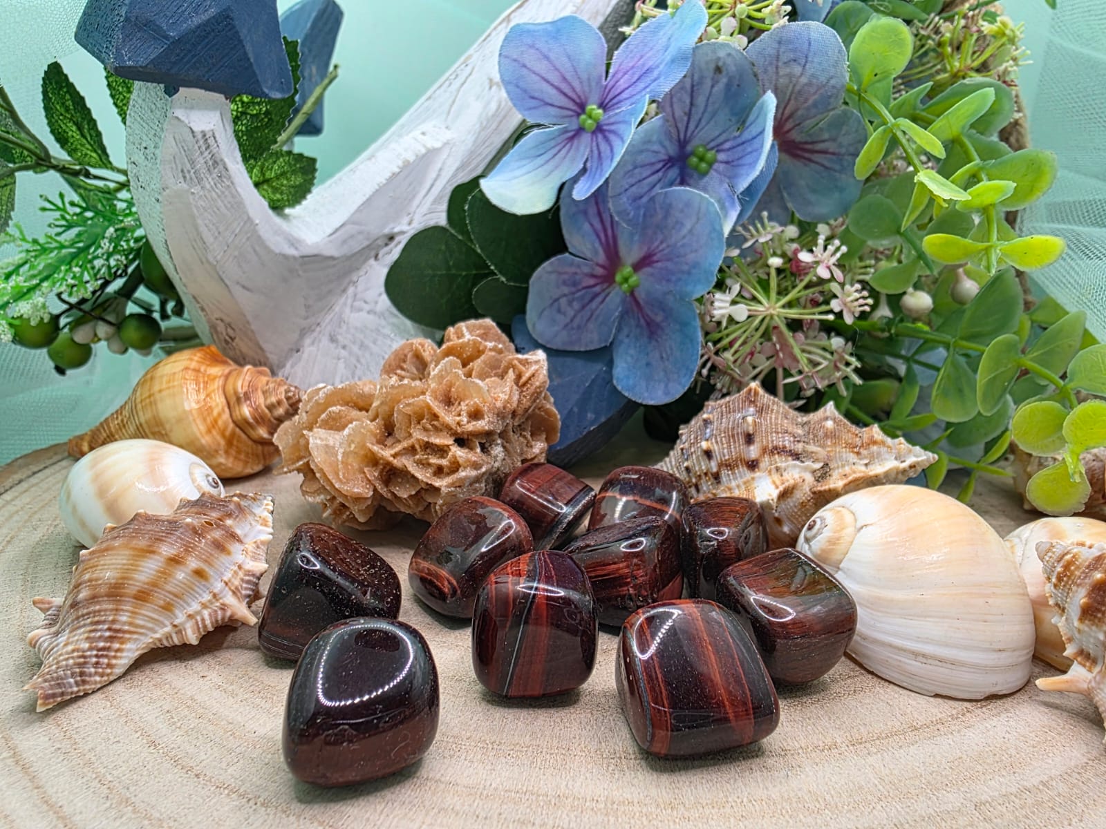 Occhio di bue pietra naturale burattata