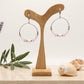 Orecchini Kunzite e perla naturale 4